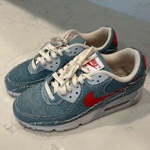 Nike Air Red blue Jean